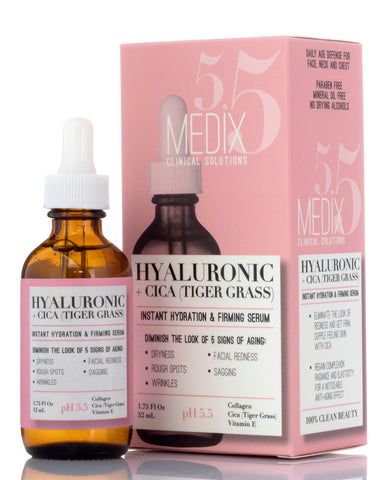 Medix 5.5 Hyaluronic + Cica (Tiger Grass) Instant Hydration & Firming Face Serum